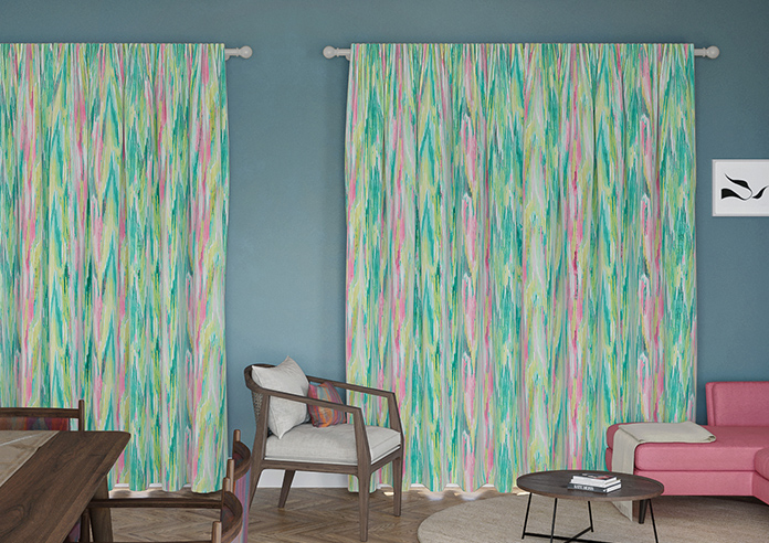 Bombay Velvet, Tropical Punch - Made to Measure Curtain - Image 7